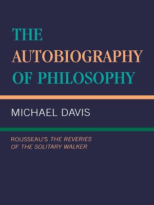 cover image of The Autobiography of Philosophy